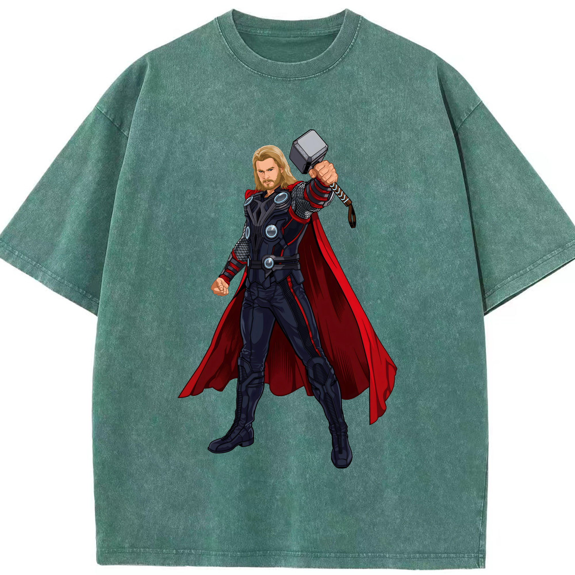 （画像用） アベンジャーズ The Avengers 綿100% ヴィンテージ風 半袖Tシャツ（フロントプリント）
